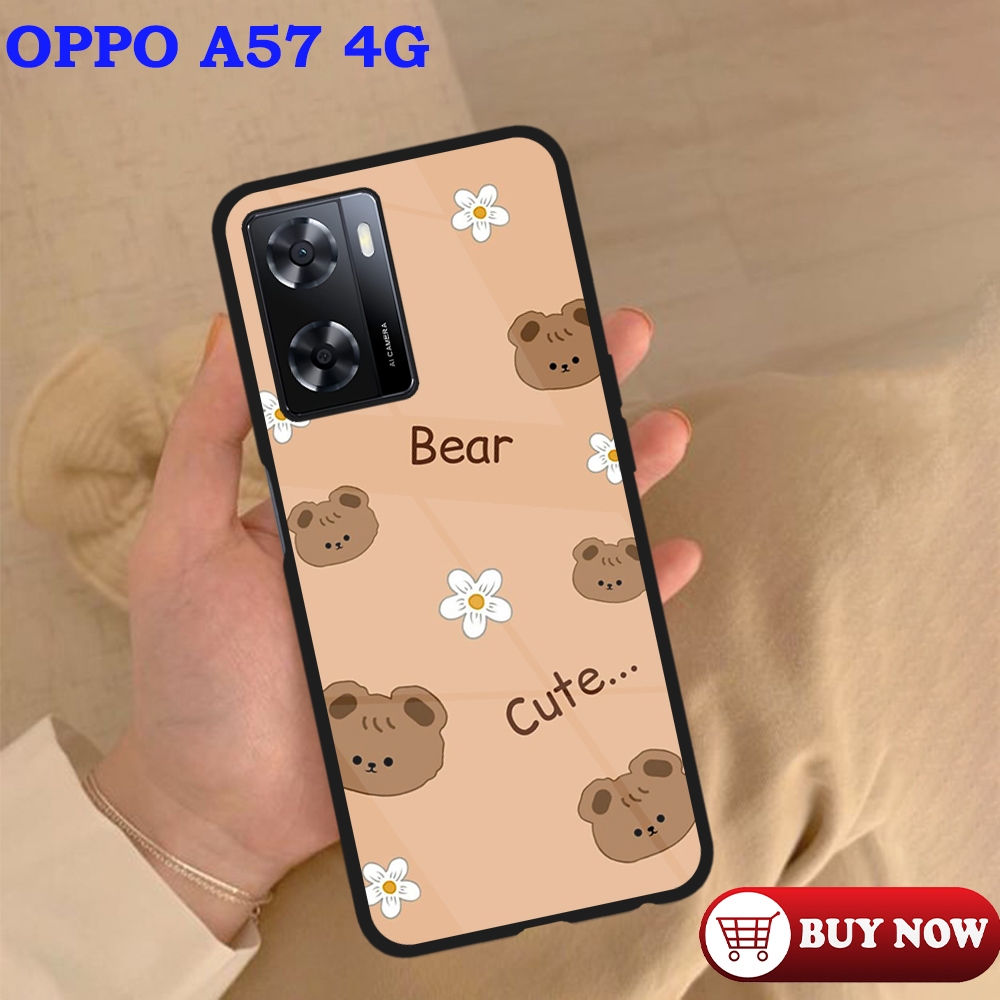 [AN05]Case Glossy CASE  OPPO A57 2022 | A77S | A77 4G | A57 5G | |CASING Kekinian Case Lucu MOTIF LU