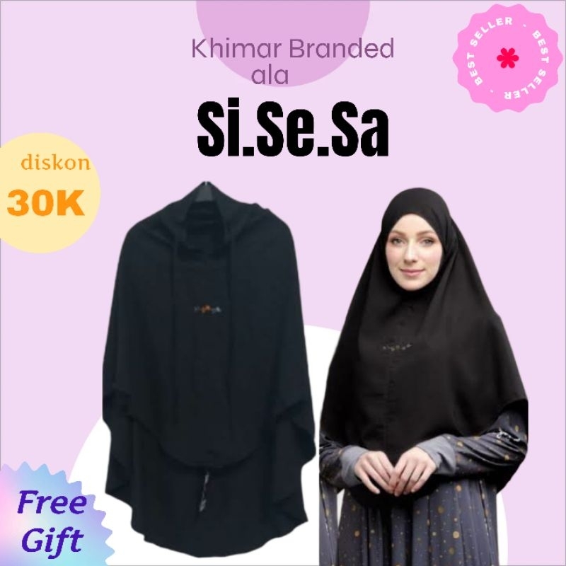 Khimar Bergo Syariah Ala Sisesa Syakirah by Sjsesa Branded