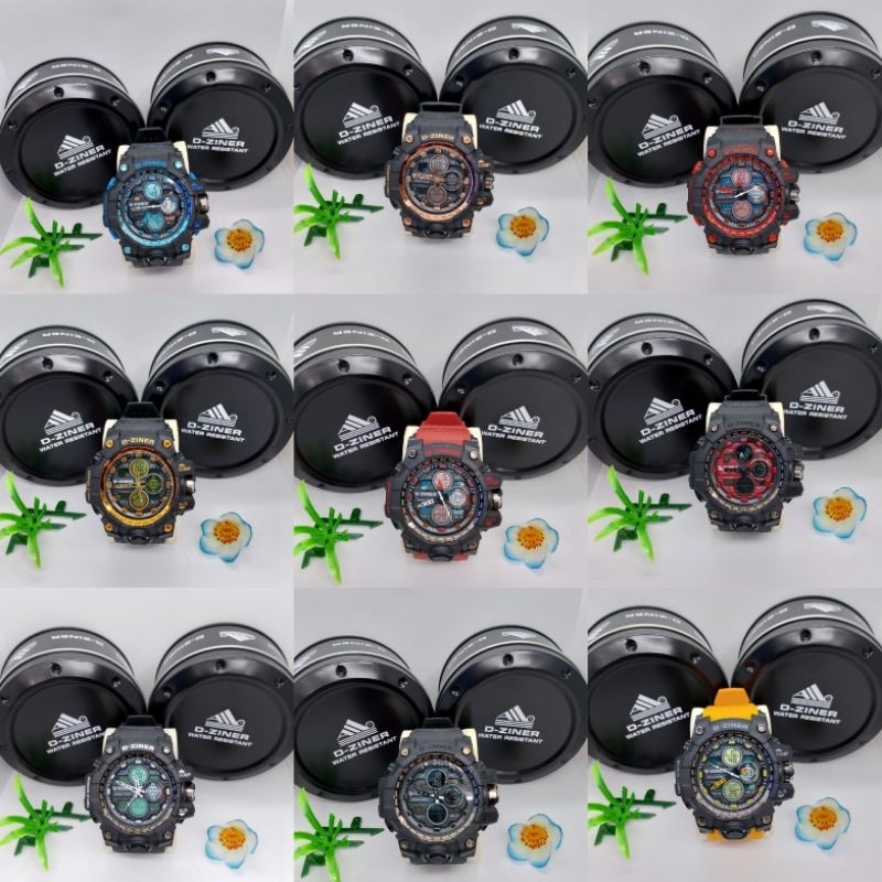 Jam Tangan Pria D Ziner 8119 Original