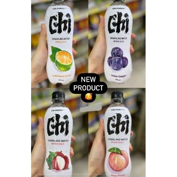 

Chi Forest minuman sparkling water bebas gula per varian 480ml