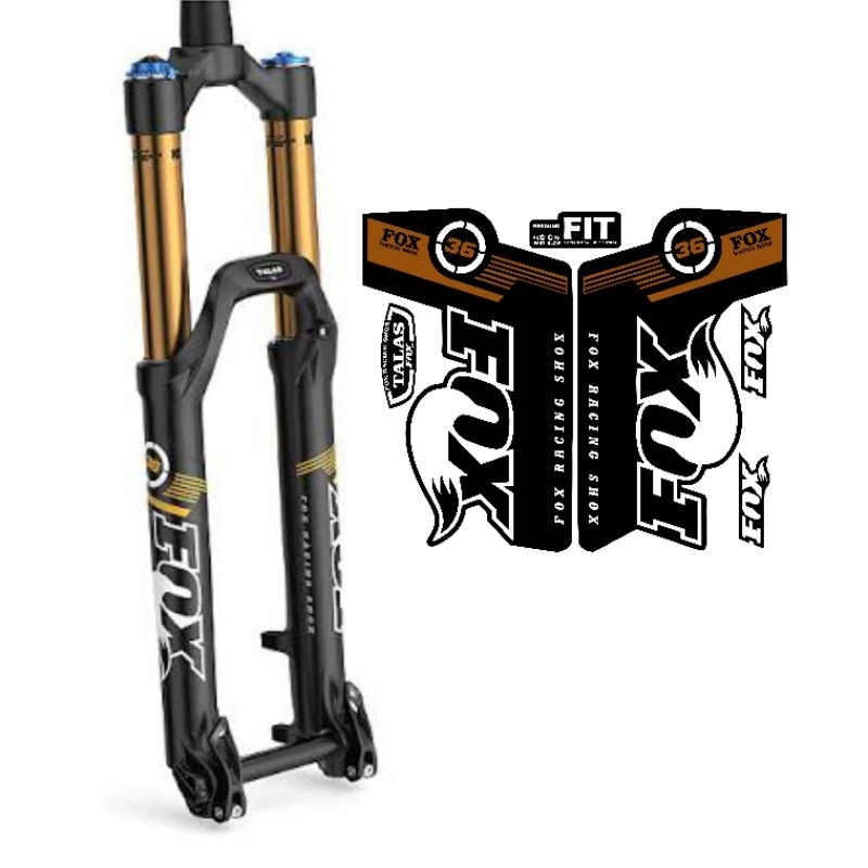 Sticker decal fork sepeda gunung MTB fox performance 36 talas