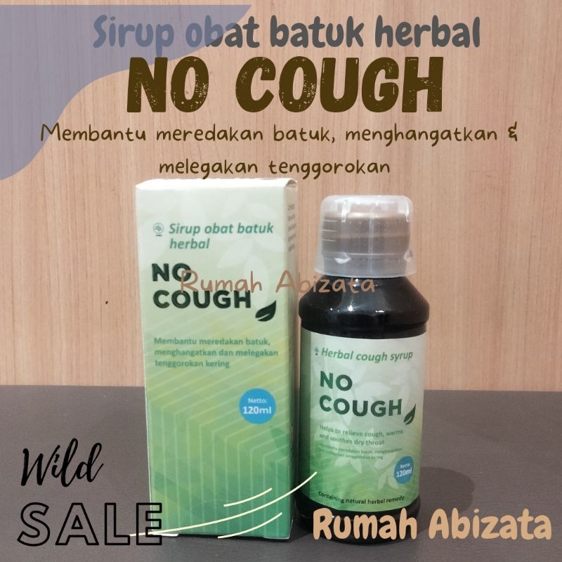 NO COUGH Herbal cough syrup 120 ml