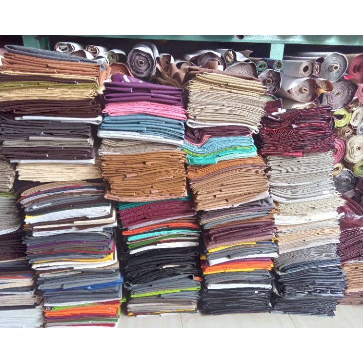 Promo baru BAHAN OSCAR KILOAN/SYNTHETIC LEATHER/KULIT IMITASI/SINTETIS SISA POTONGAN