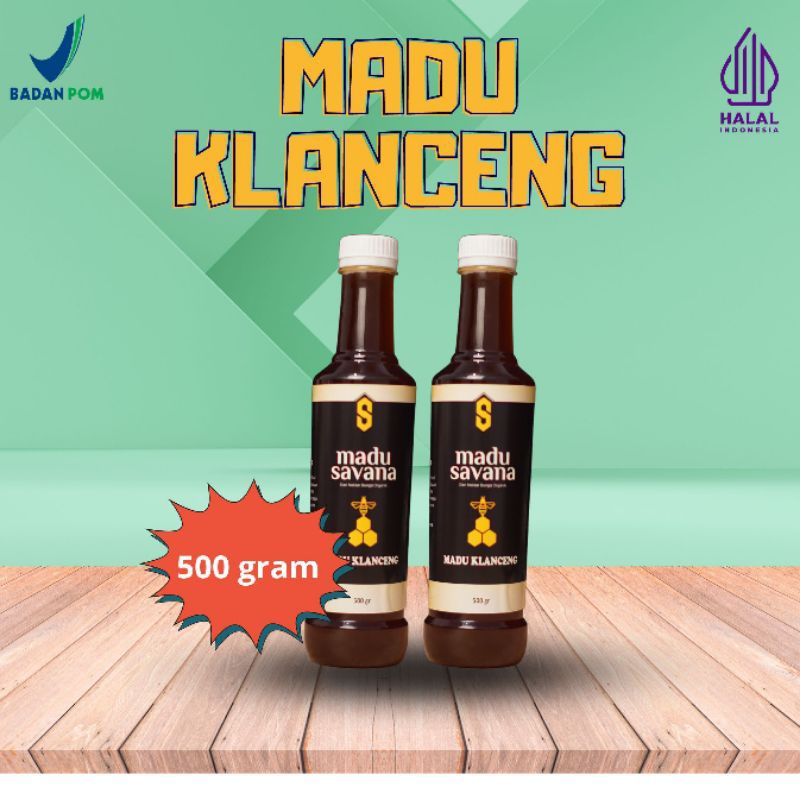 

madu klanceng trigona murni 500 gram madu savana