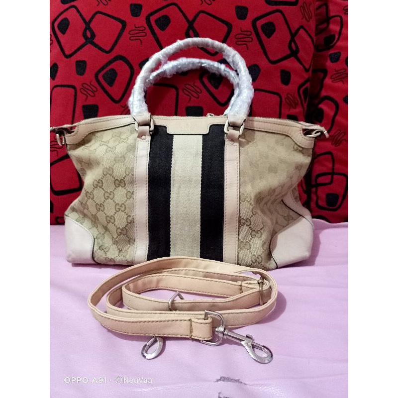 Tas Gucci Tote dan Sling Preloved Original