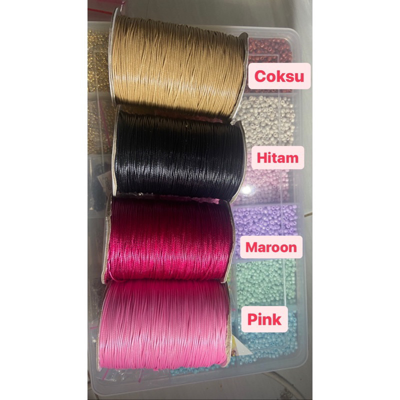 Tali korea/tali gelang 1mm (5meter)