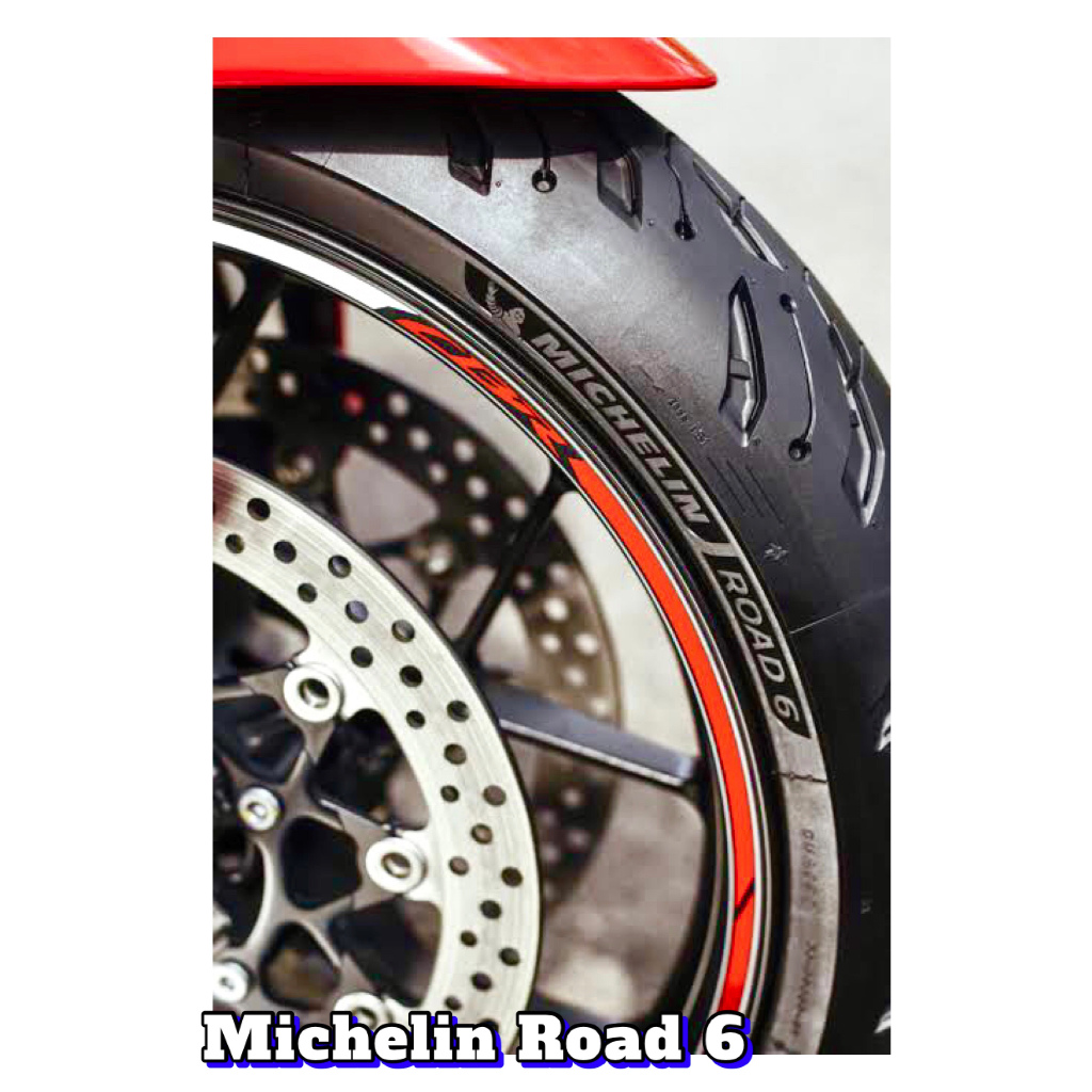 Ban Michelin Road 6 120/60-17 ( Depan / Front )