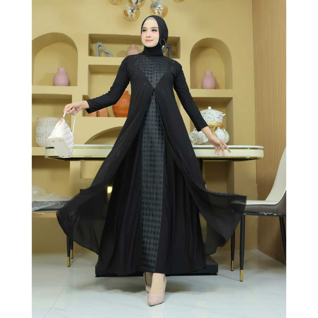 gamis ABAYA TURKEY, gamis ABAYA Hitam, ABAYA TURKEY toge terbaru, Gamis muslimah terbaru