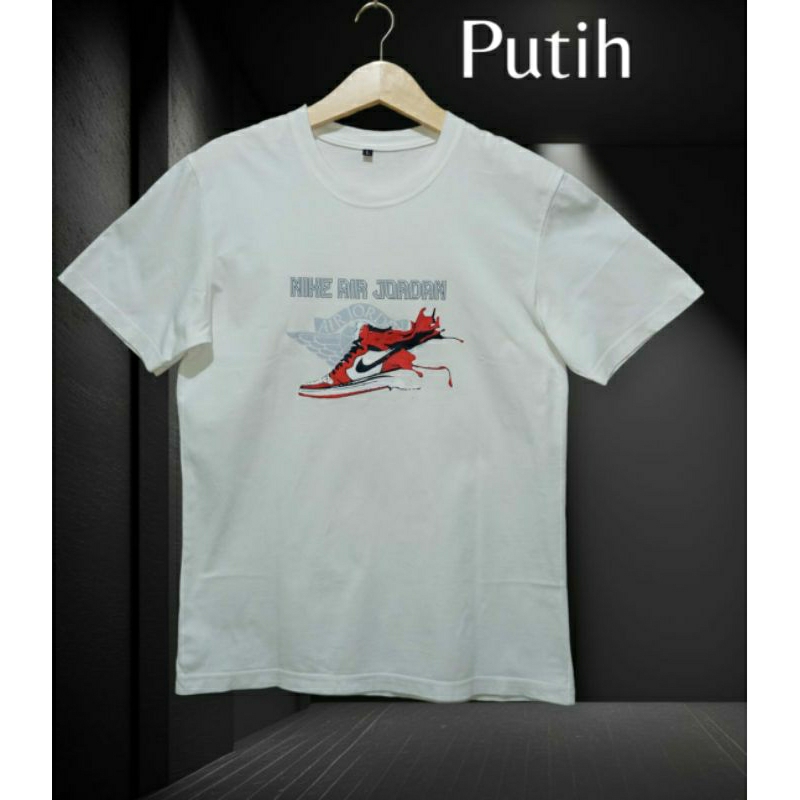 kaos sepatu jordan/kaos premium