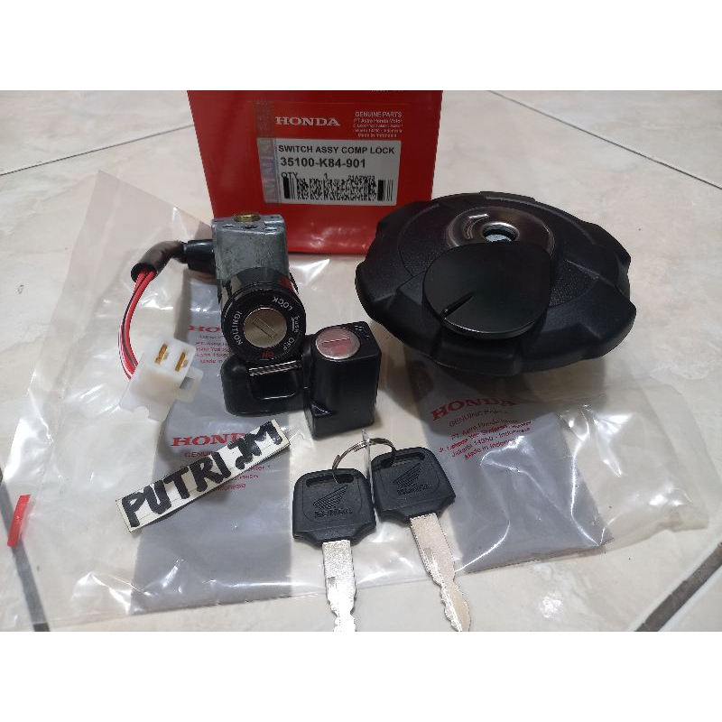 kunci kontak honda crf 150 crf 150 crf 250 lengkap tutup tangki