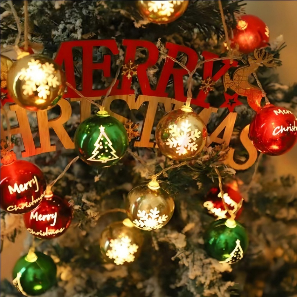 Bohlam Bola Natal LED / Tumblr Bola Natal