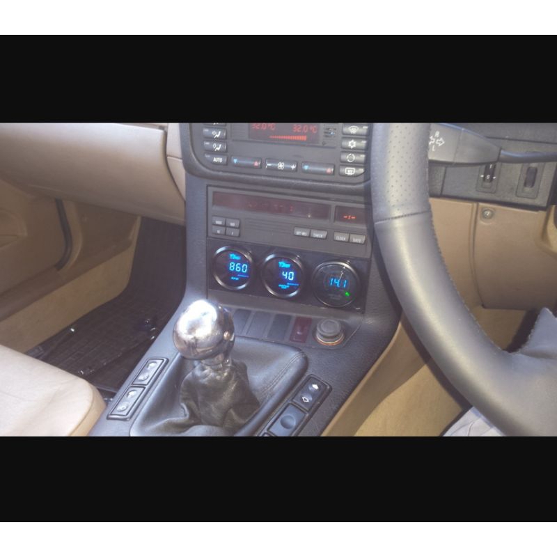 BMW E36 3 instrument gauge hitam ABS