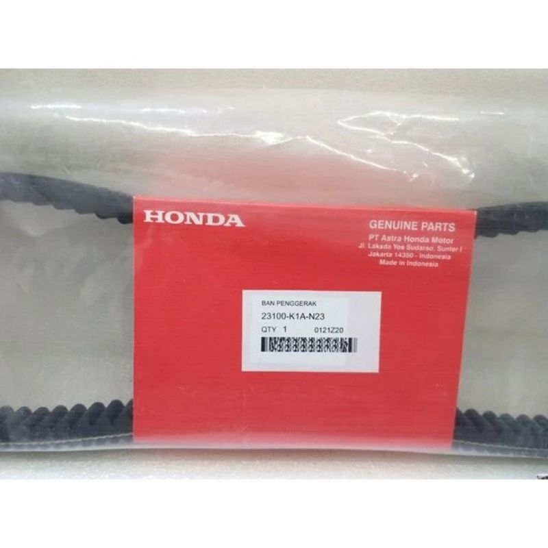 V-Belt Only Vanbelt K1A Honda Genio,Beat Deluxe, beat street new, Scoopy 2020 original AHM