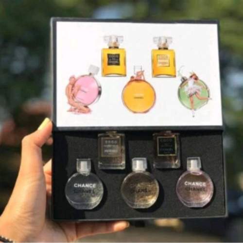 Parfum Set CHANNEL Miniatur Set 1paket isi 5pc