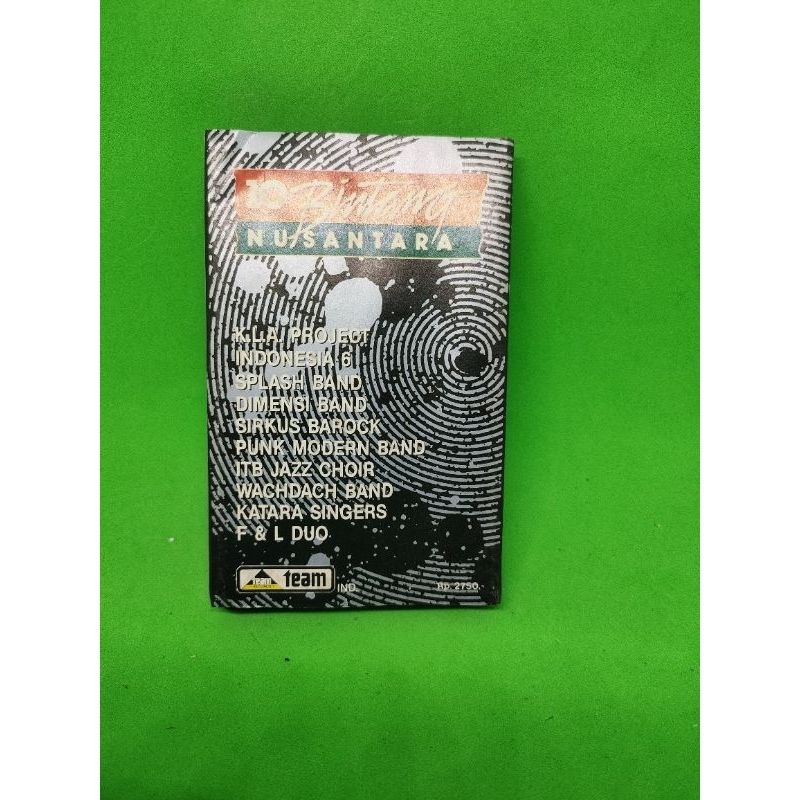 Kaset pita 10 bintang nusantara, KLA Project, Splash Band, Sirkus Barock, Punk Modern, Katara
