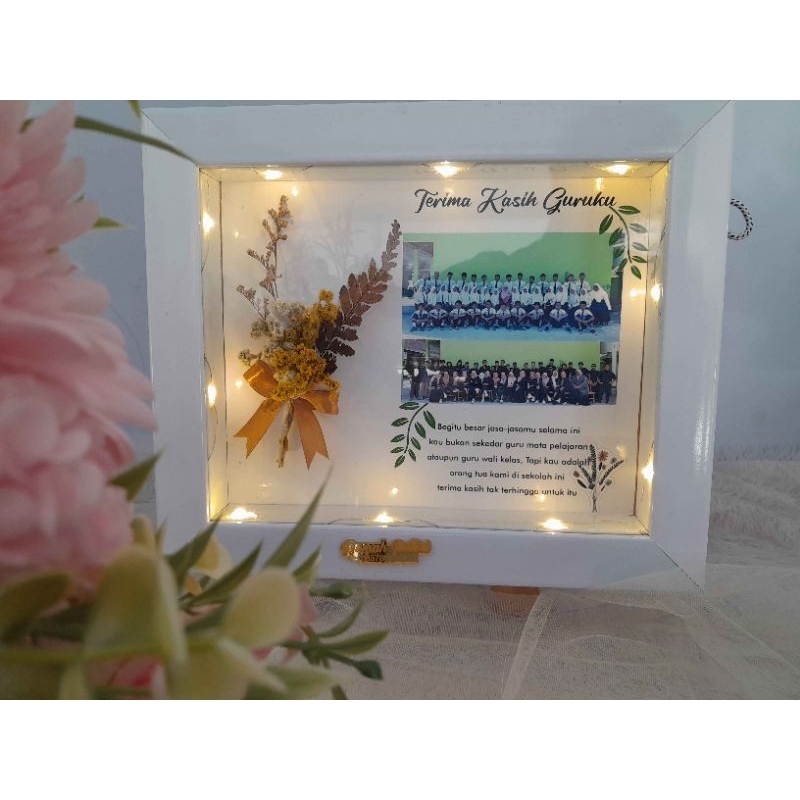 Frame gift/bingkai kado wedding, ulang tahun, hari guru dll