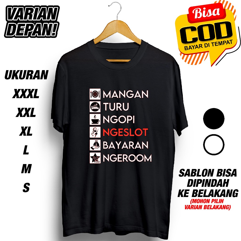 KAOS MANGAN TURU BAYARAN NGOPI NGESLOT