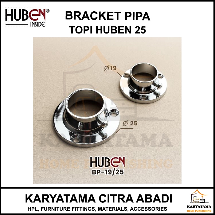 BRACKET PIPA TOPI HUBEN