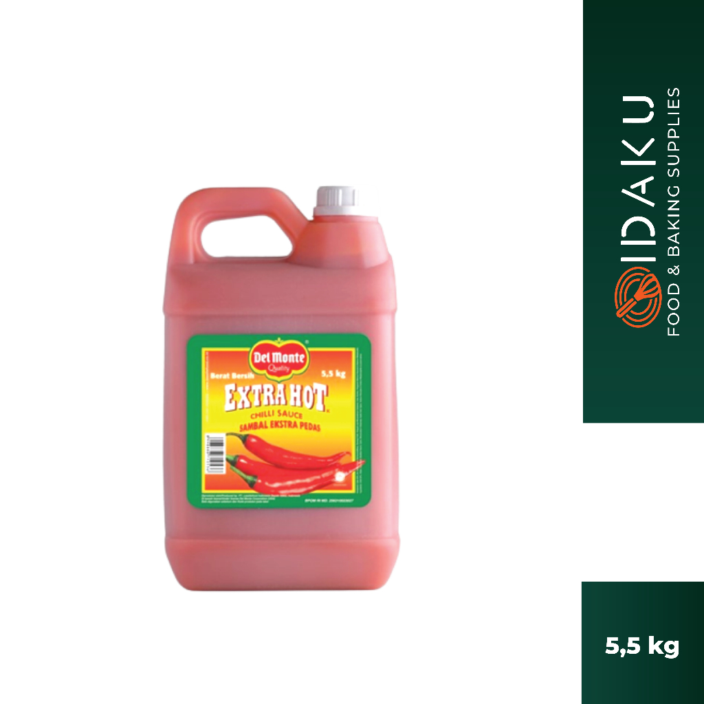 

DELMONTE EXTRA HOT & KETCHUP TOMAT 5,5KG