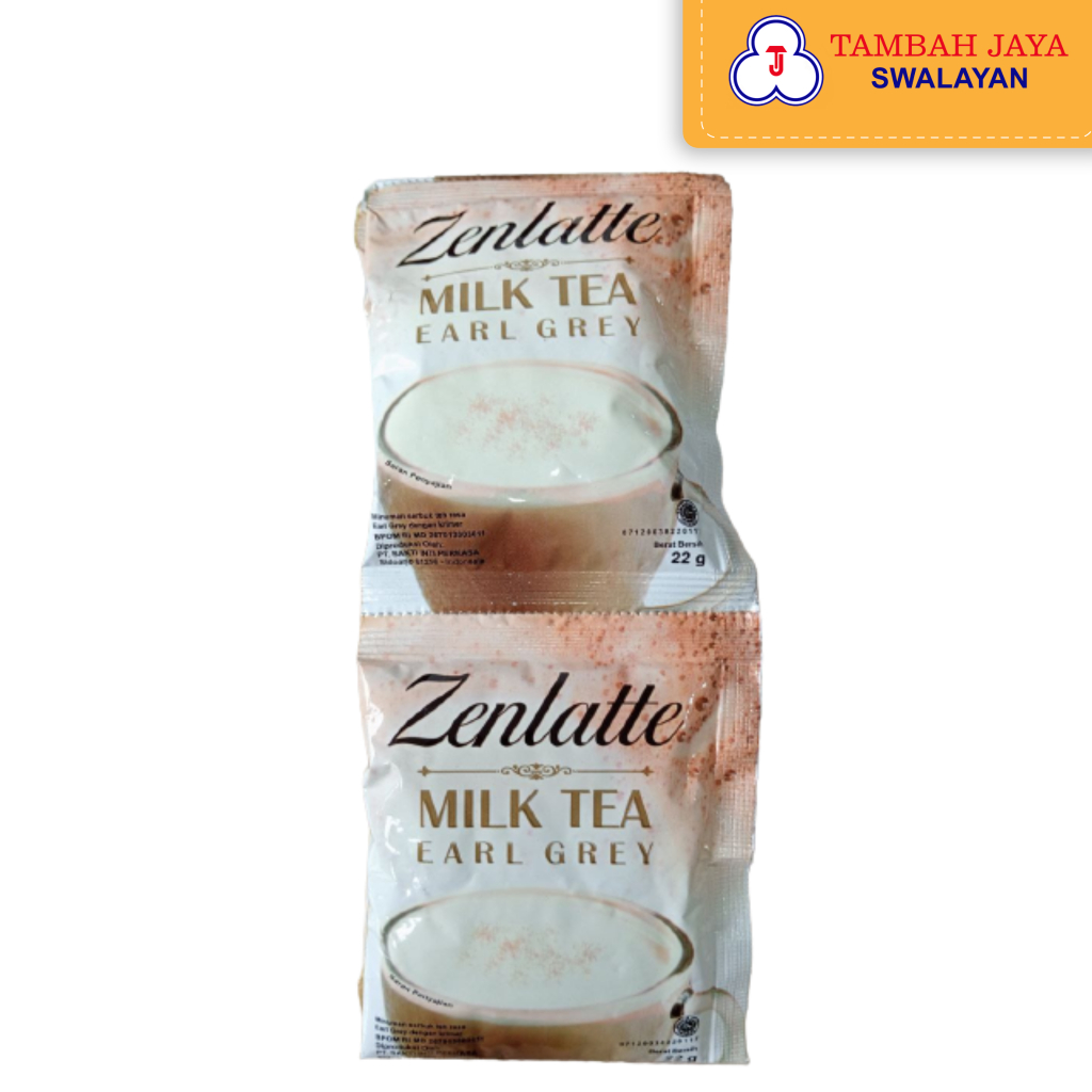 

Zenlatte Milk Tea Earl Grey 1 Renceng isi 10 sachet