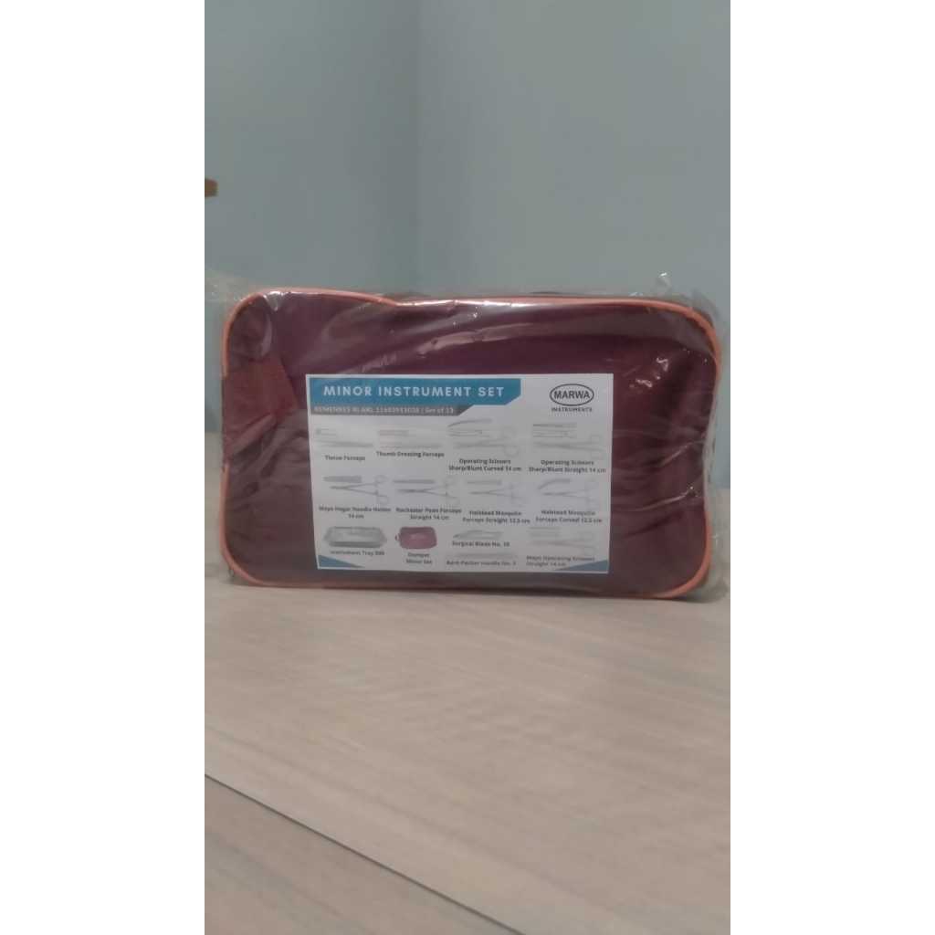 MARWA Minor Set AKL / Instrumen Set Bedah Minor