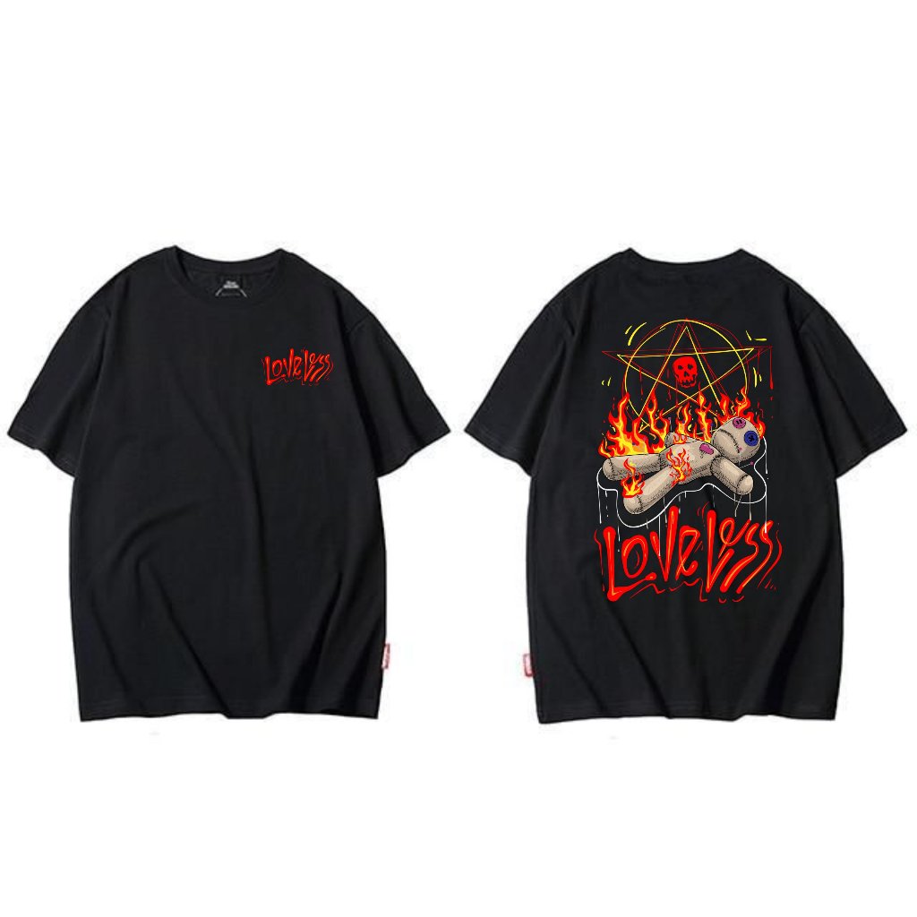 KAOS OVERSIZE DISTRO LOVELESS VOODO BIG SIZE JUMBO
