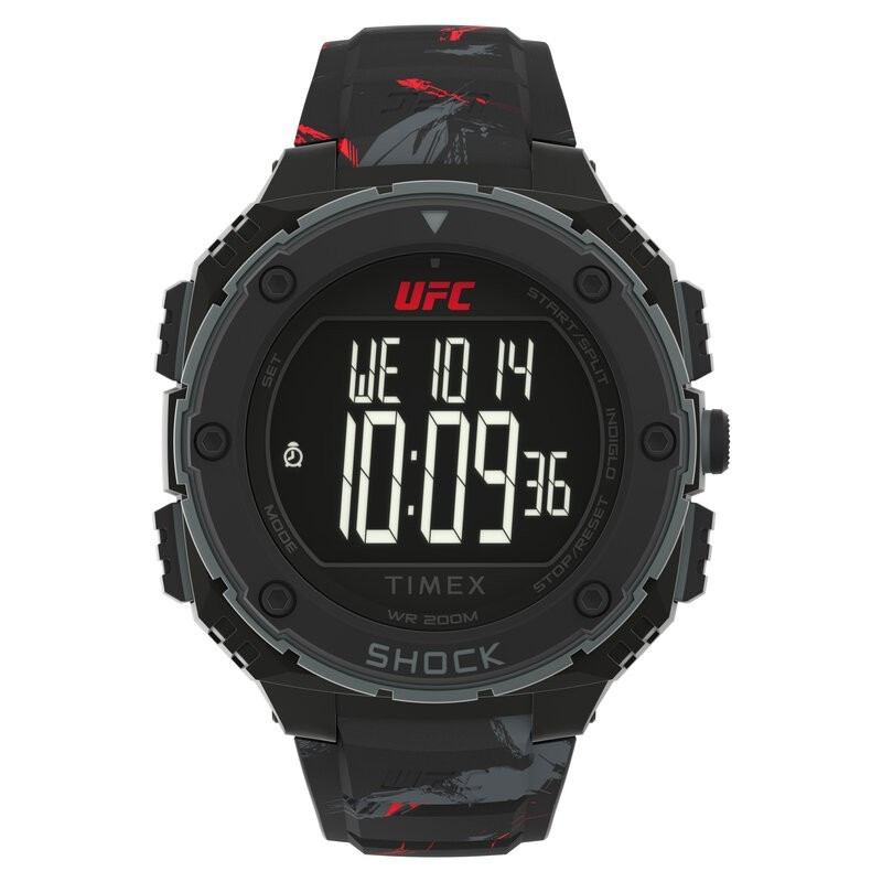 TIMEX TW2V85100 UFC Street Shock Jam Tangan Pria 46mm