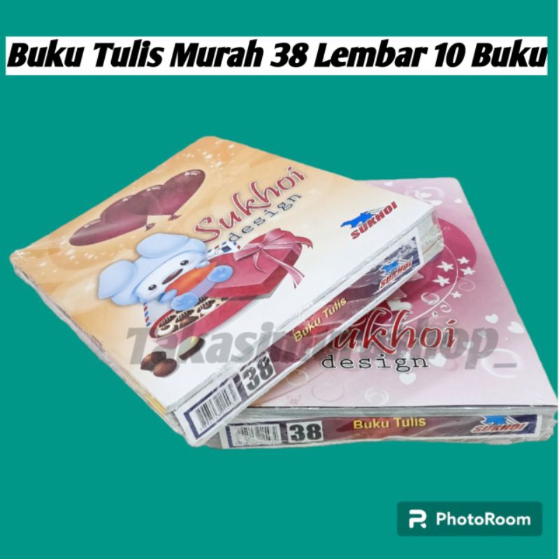 

BUKU TULIS MURAH 38 LEMBAR 10 BUKU