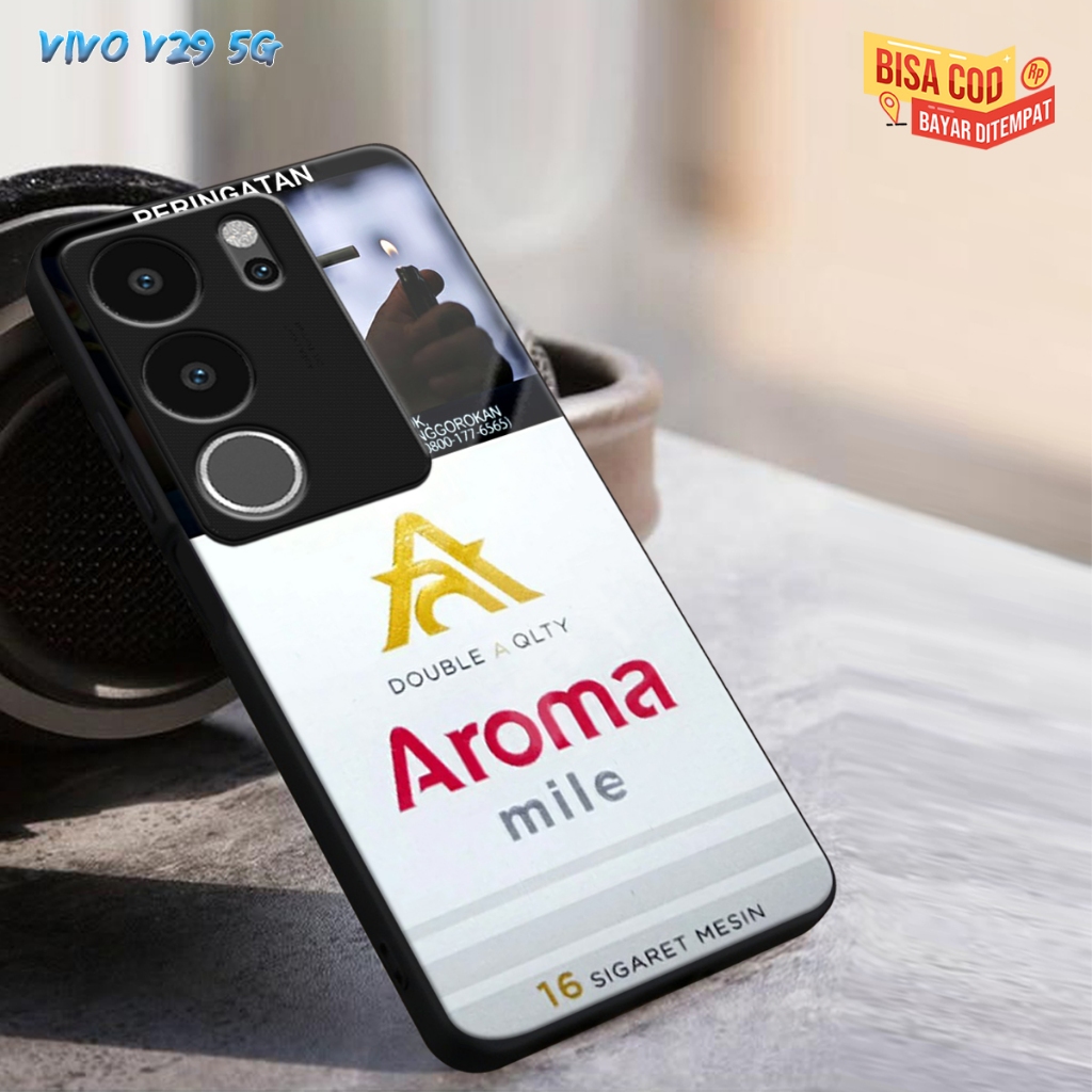 (CC299)CASING GLASS VIVO V29 5G CASING GLOSSY V29 5G CASE KACA VIVO V29 5G SOFTCASE VIVO V29 5G