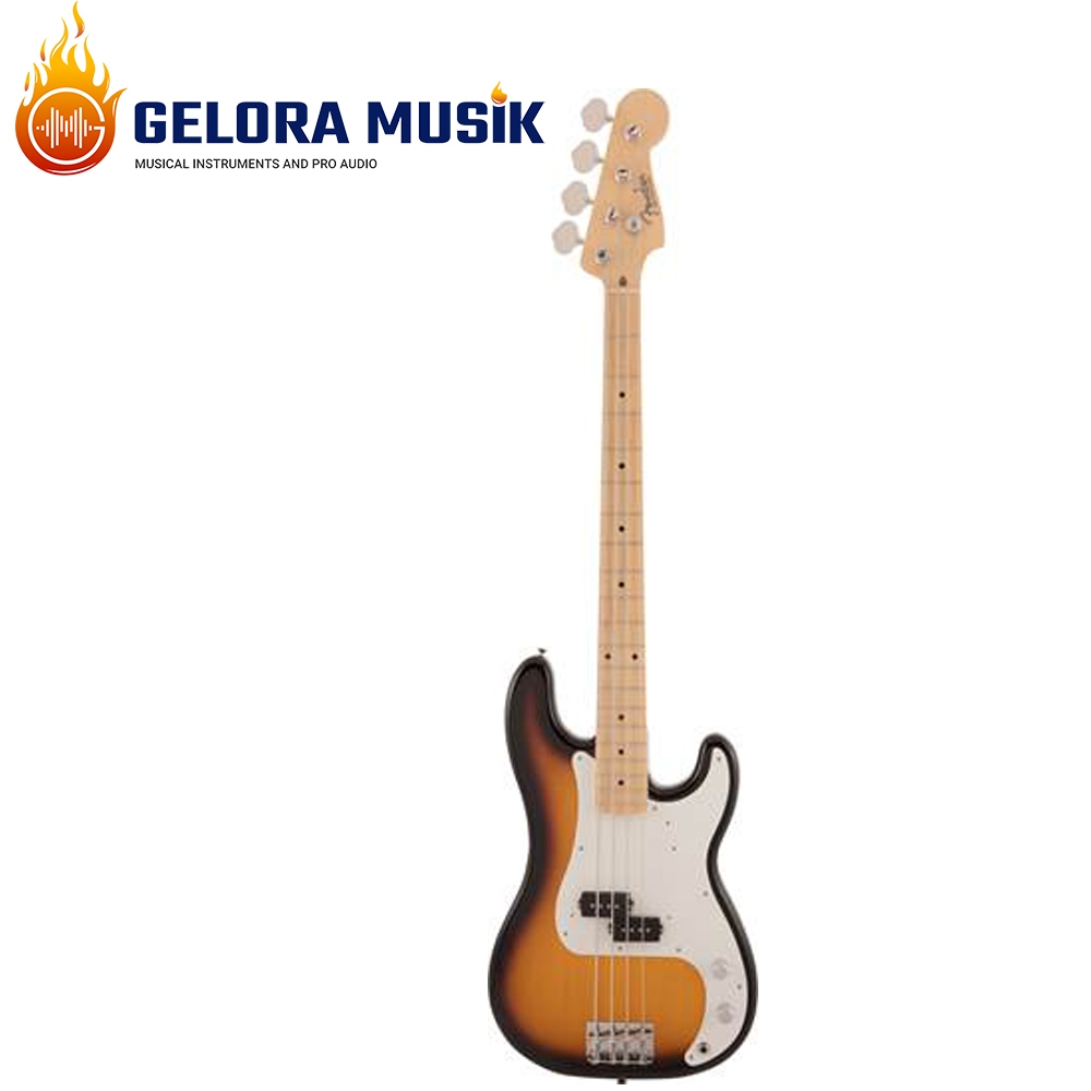 Gitar Bass Fender Japan Traditional II 50s Precision Bass, Maple FB, 2-Tone Sunburst