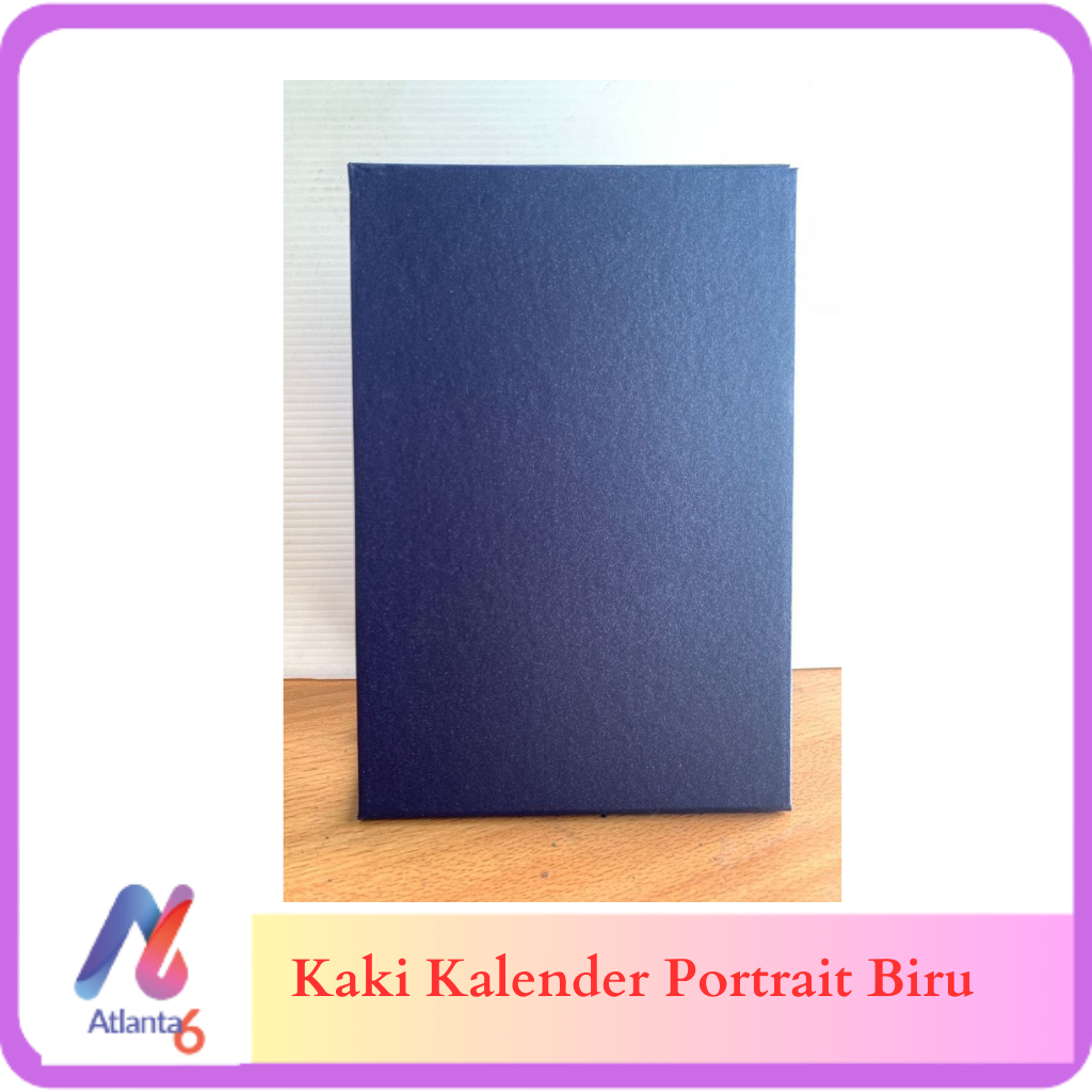 

Kaki Kalender Meja A5 Biru Navy - Kalender Meja