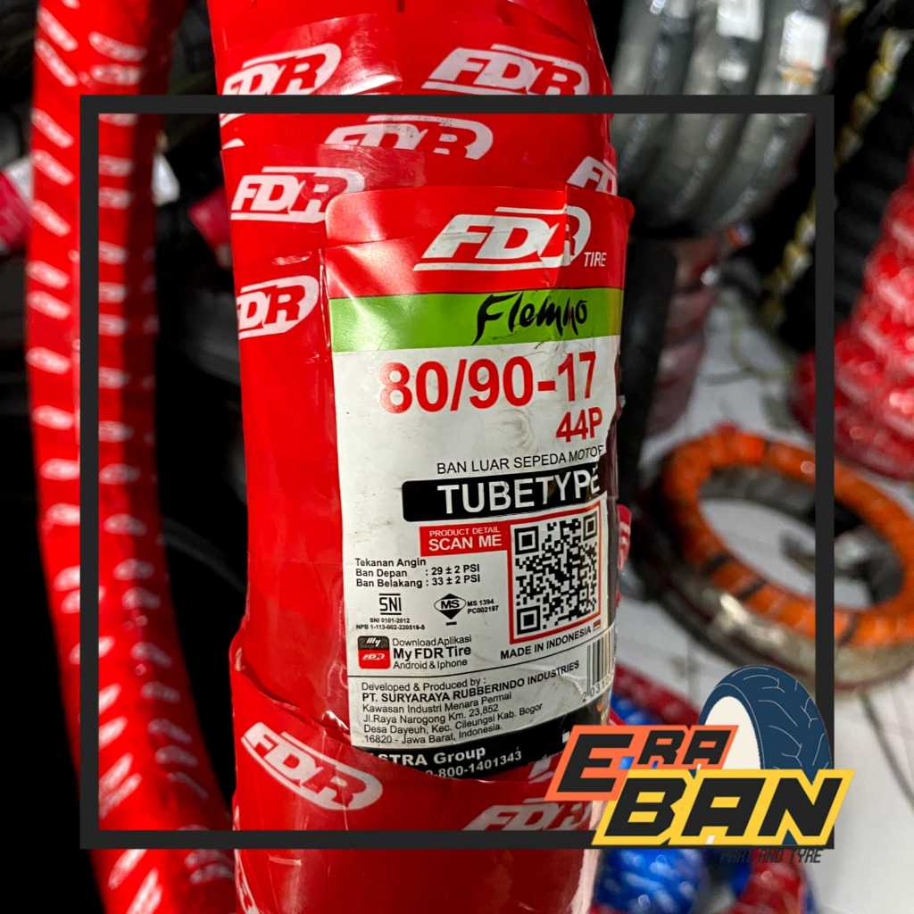 BAN LUAR FDR FLEMMO 80 90 RING 17 TUBETYPE