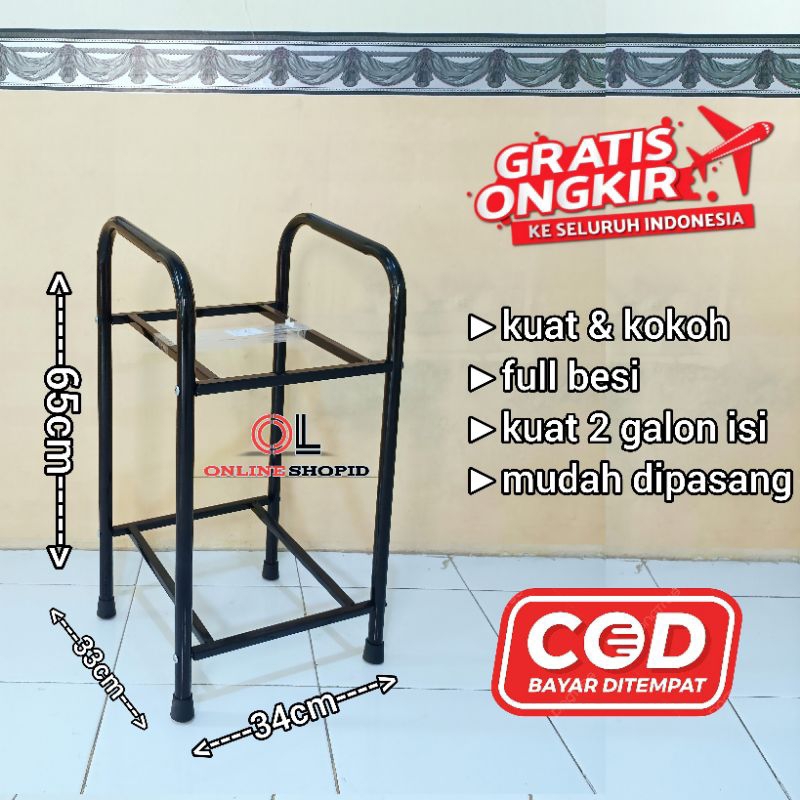 OL - Rak Galon Air 2 Susun / Rak Susun Galon
