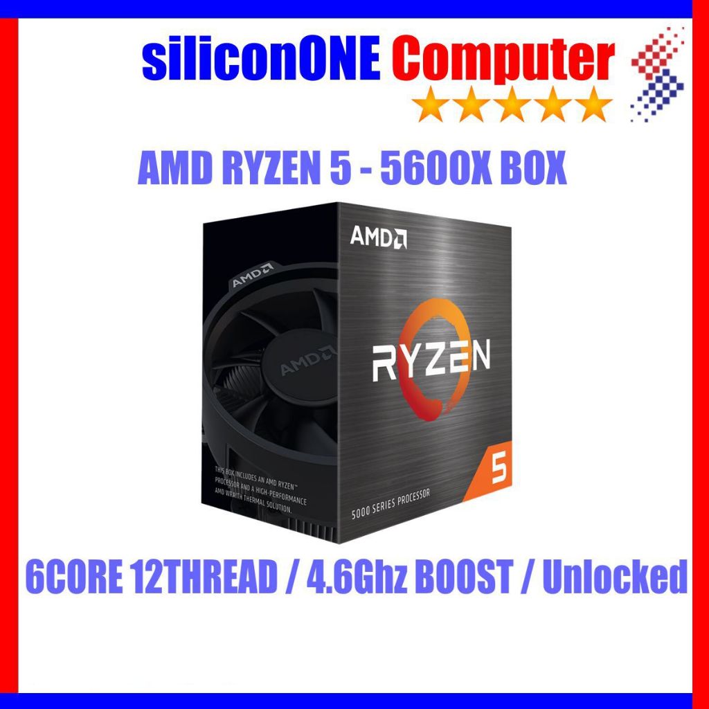 AMD Ryzen 5 5600X BOX Processor