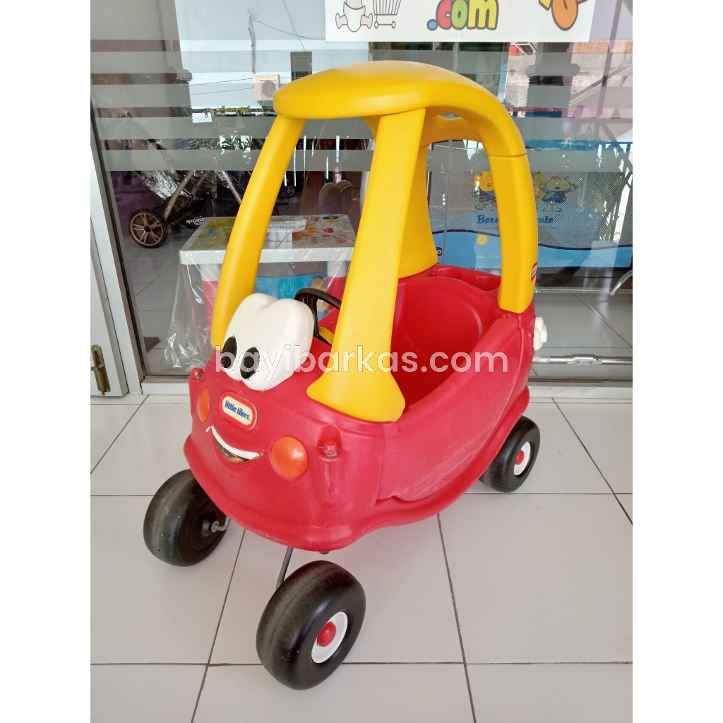 (DI JUAL) LITTLE TIKES Cozy Coupe / mainan mobil anak manual (PRELOVED)