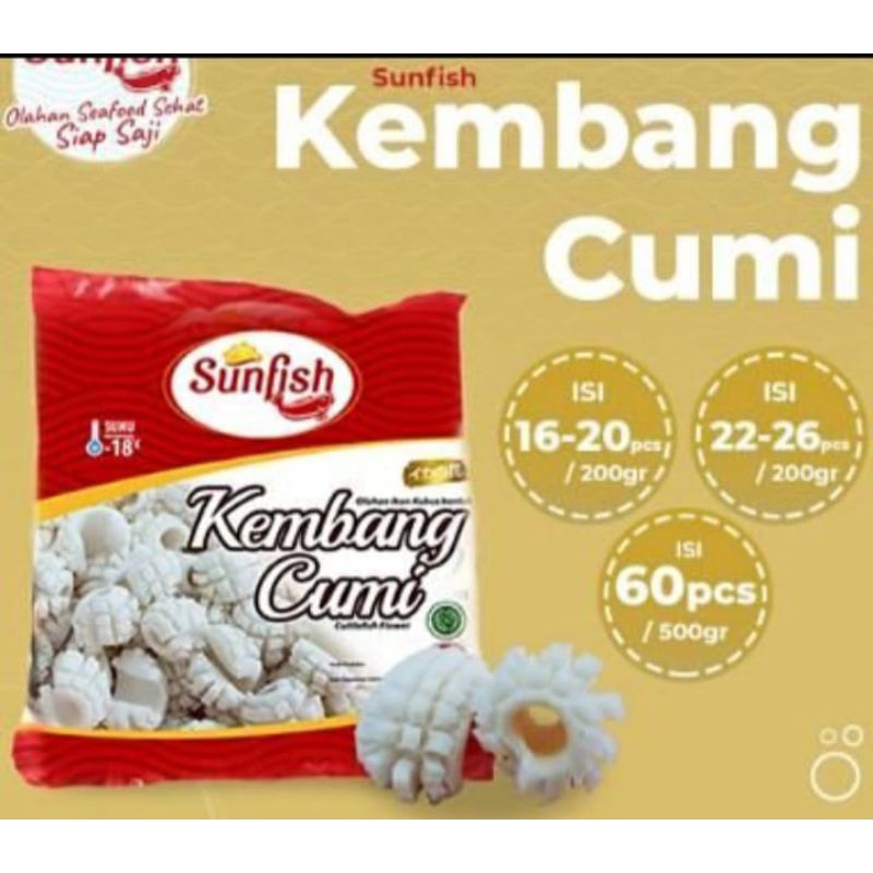 

Sunfish kembang cumi 500gr