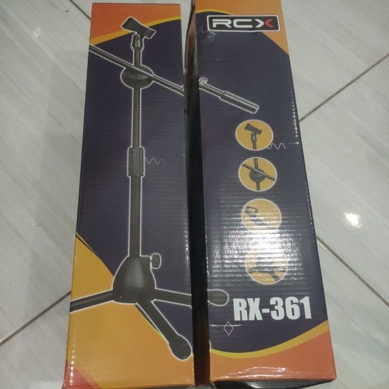 stand mic pendek RCX RX361