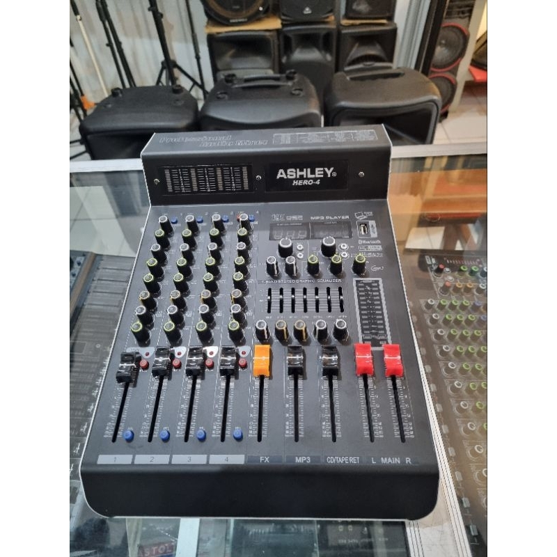 Mixer ashley 4ch Ashley Hero 4 New