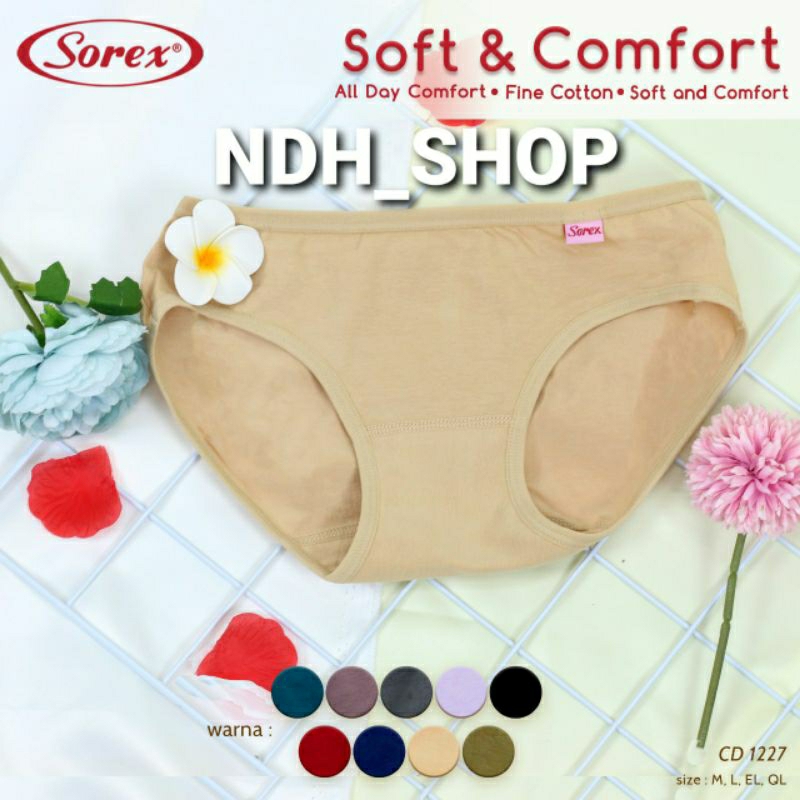 Celana dalam wanita sorex 1227 MINI