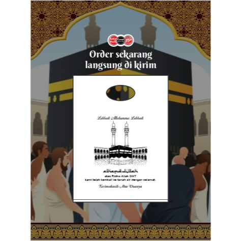 

(Isi 50Pcs Size 30 x 40) Kantong Plastik Ibadah Haji, Umroh, Lebaran Haji | Kantong Plastik Souvenir Haji & Umroh, Kemasan Parcel Haji