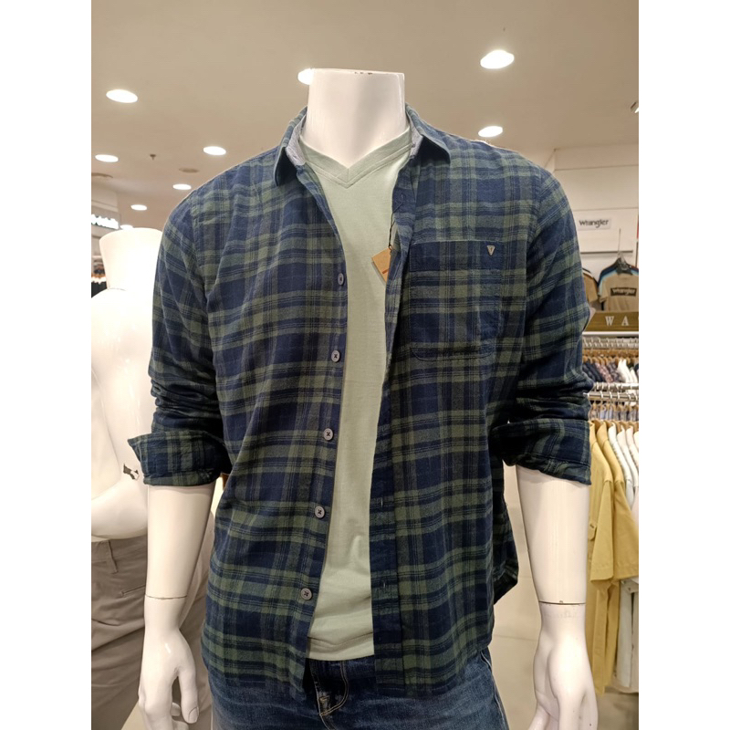 kemeja panjang Watchout Jeans