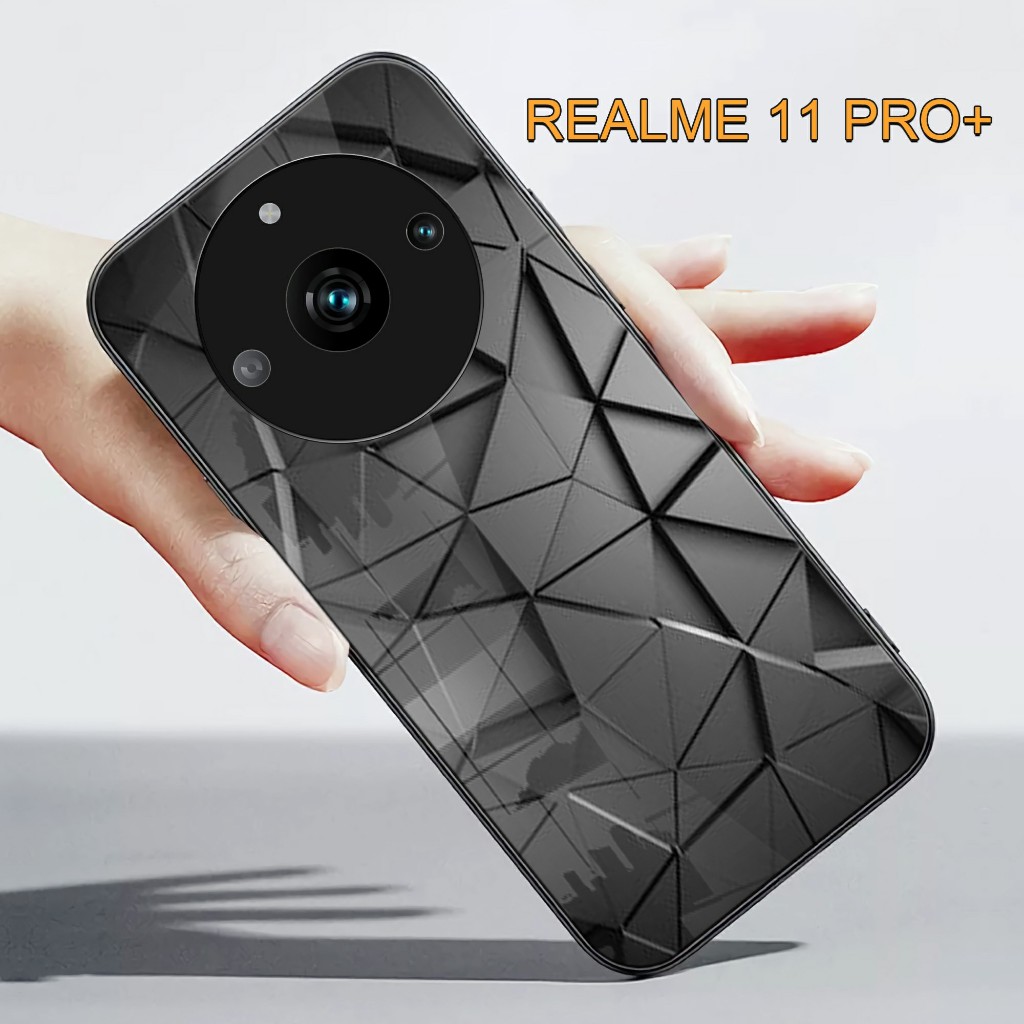 H1111 SOFTCASE GLASS KACA MARKET REALME 11 PRO+ REALME 11 CASING TERBARU REALME 11 PRO+ REALME 11