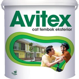 Cat tembok Avitex Exterior Super White 5kg