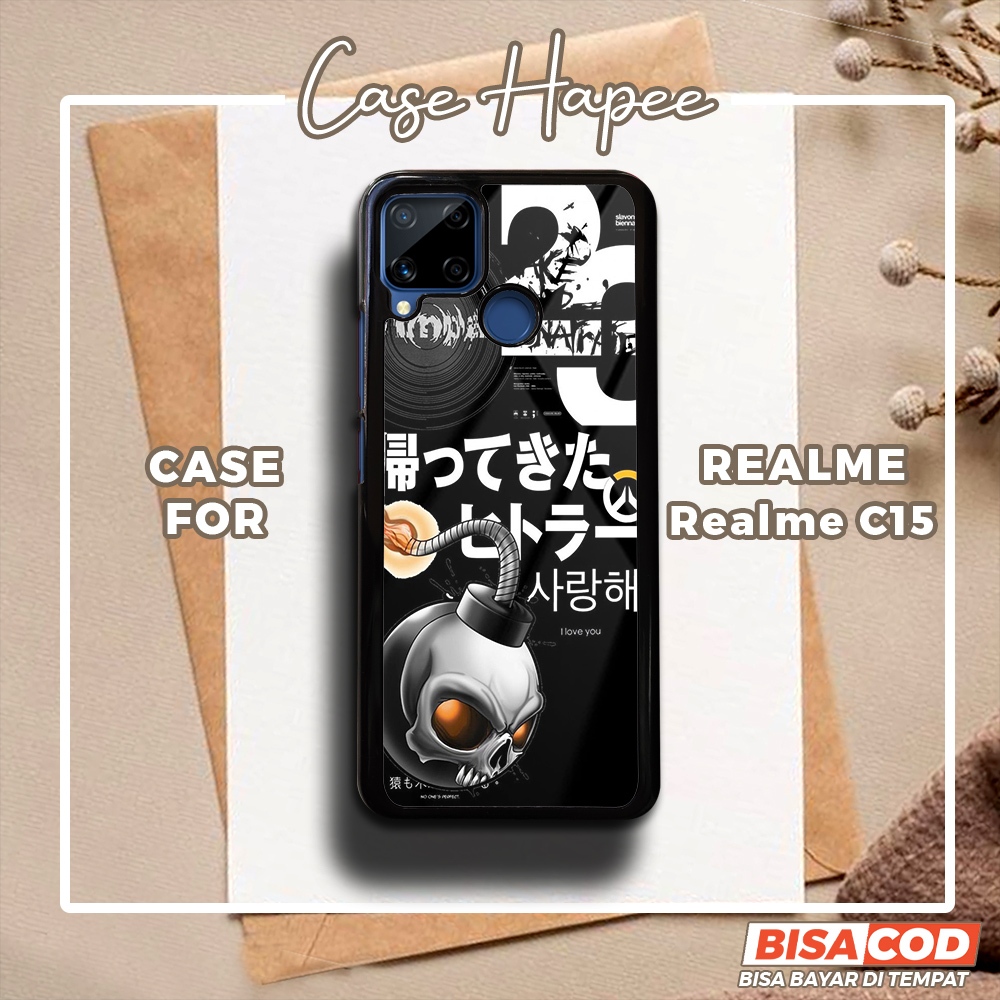 Case Realme C15 Casing Realme C15 [JPNR] Casehapee Case Glossy Case Aesthetic Custom Case Premium So