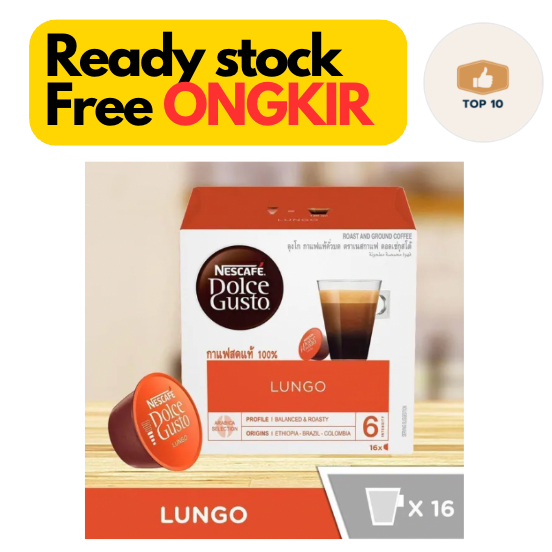 

Nescafe Dolce Gusto Lungo Capsules 16S / KOPI KAPSUL LUNGO DOLCE GUSTO