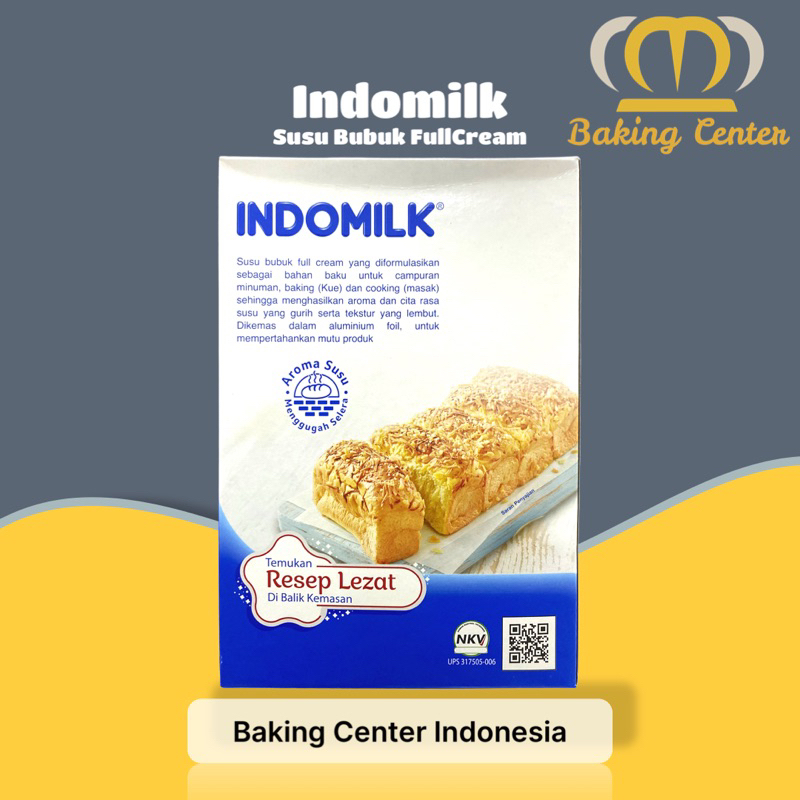 

BgKr Indomilk Susu Bubuk Full Cream Baking & Cooking 400gr