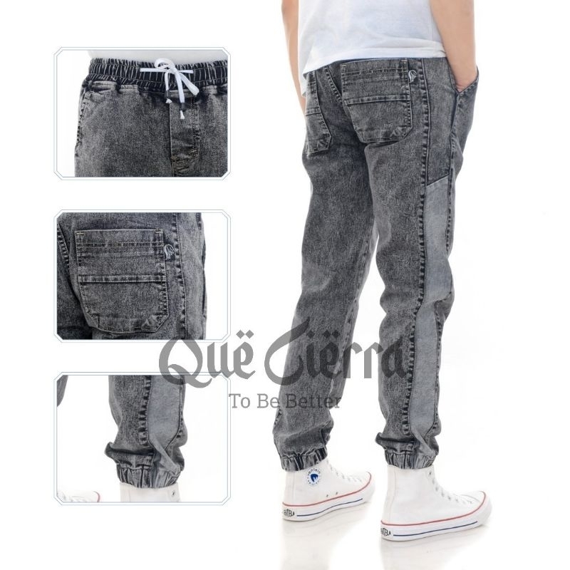 celana Jogger jeans original Que Cierra celana Jogger Ripped original Que Cierra celana Jogger jeans