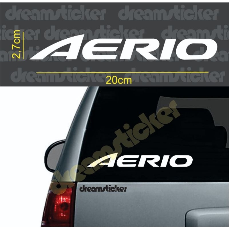 Cutting Sticker Suzuki Aerio Stiker