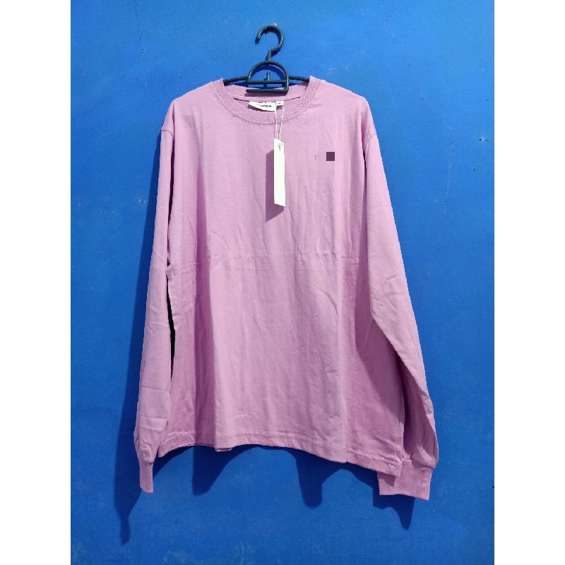 kaos panjang wanita lilac