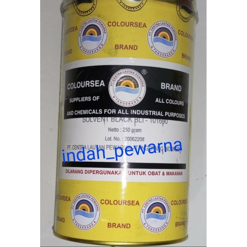 

TERMURAH!!! Pewarna minyak hitam/solvent black BL -101690 coloursea 250gr
